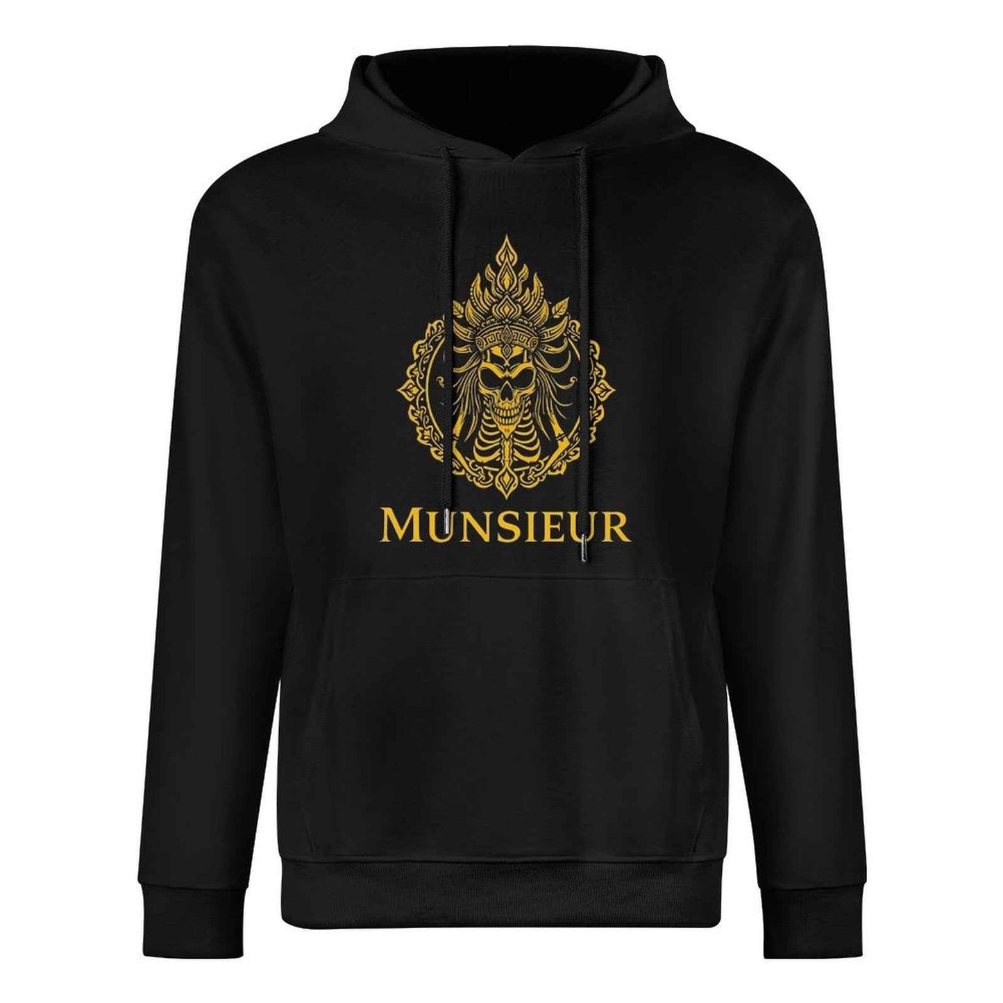 Munsieur Phantom Threads: Skull Edition Hoodie for Men - Munsieur