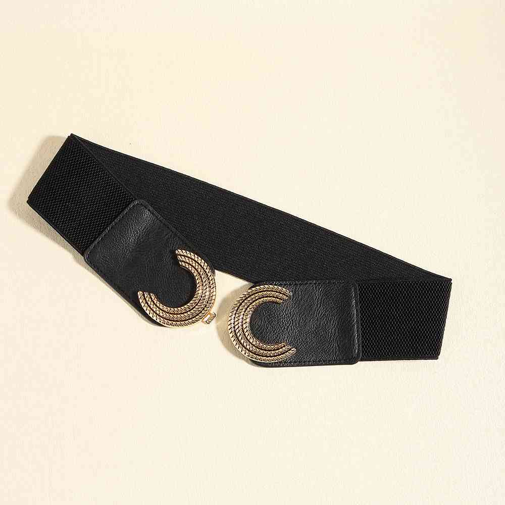 Double C Buckle Elastic Belt - Munsieur