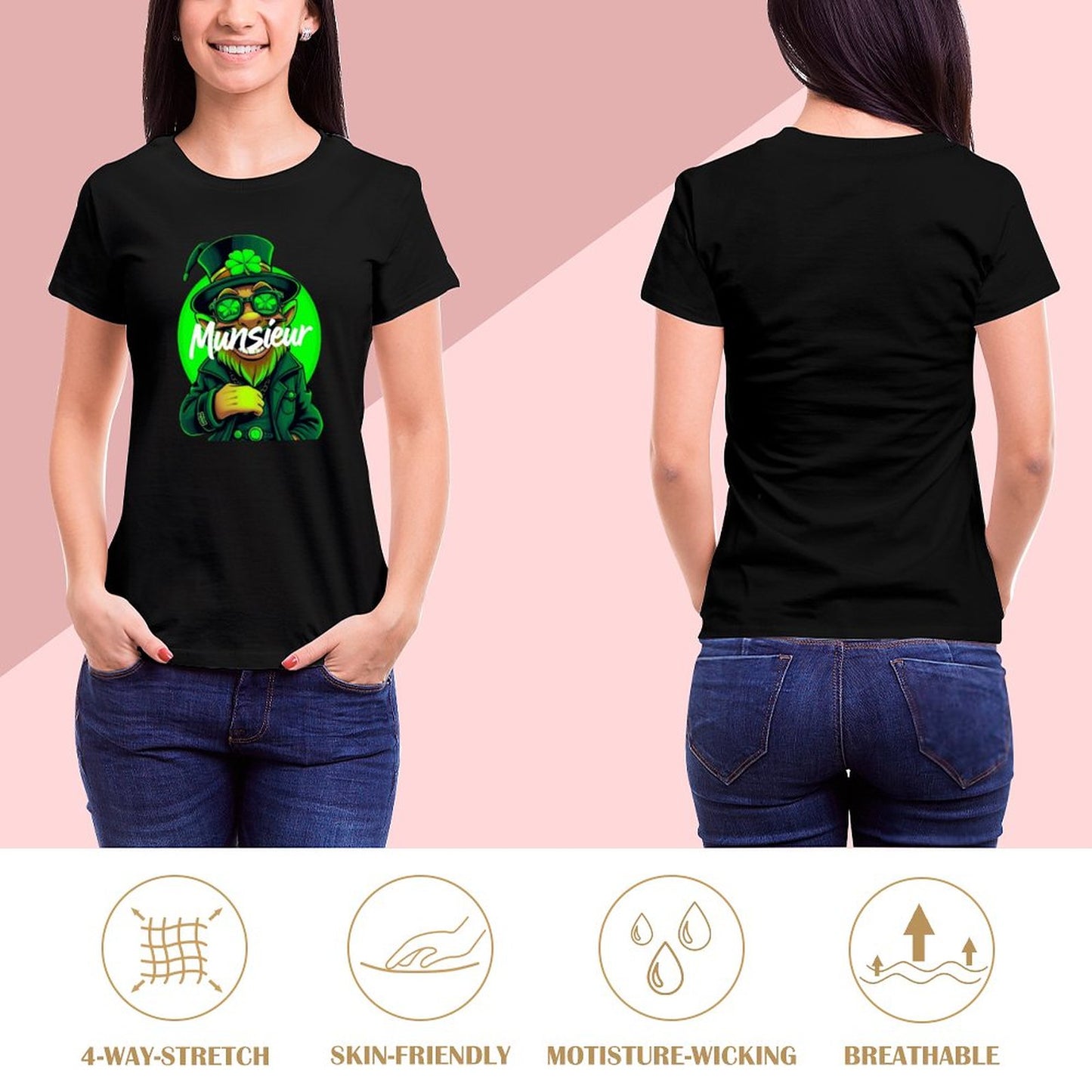 St. Patrick's Day Collection Leprechaun Mafia "Tony" T-shirt