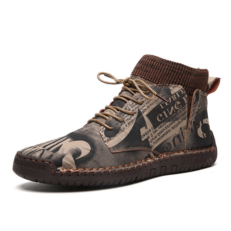 High-top shoes men