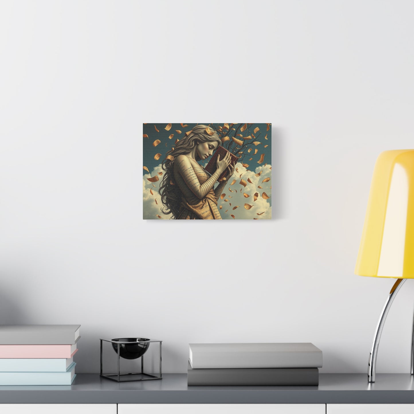 Emotional Art Canvas, Inspirational Decor, Home Wall Art, Literary Gift, Motivational Print, Thoughtful Decor