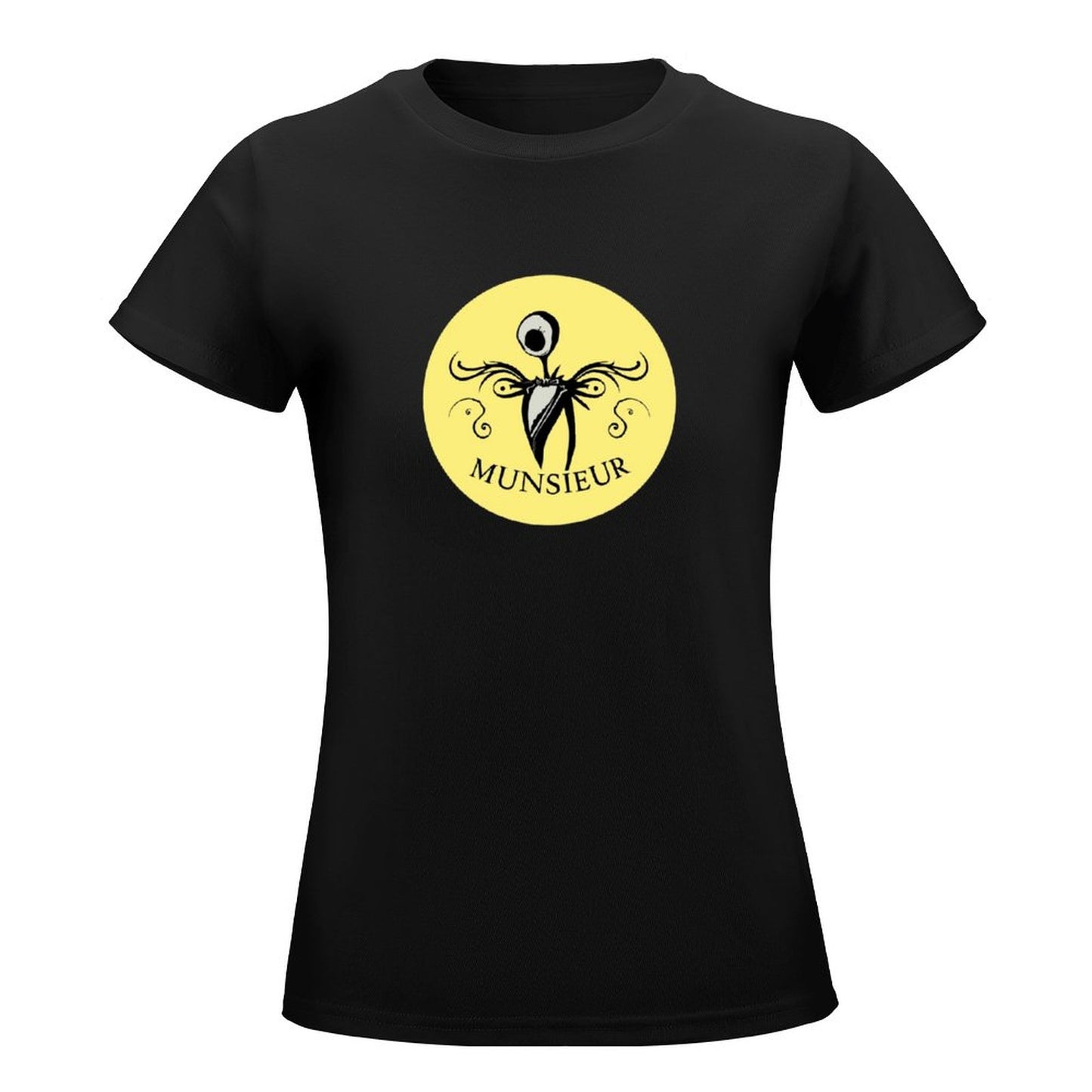 Women's Munsieur T-shirt Halloween Collection 'Grim" Designer Streetwear for Her