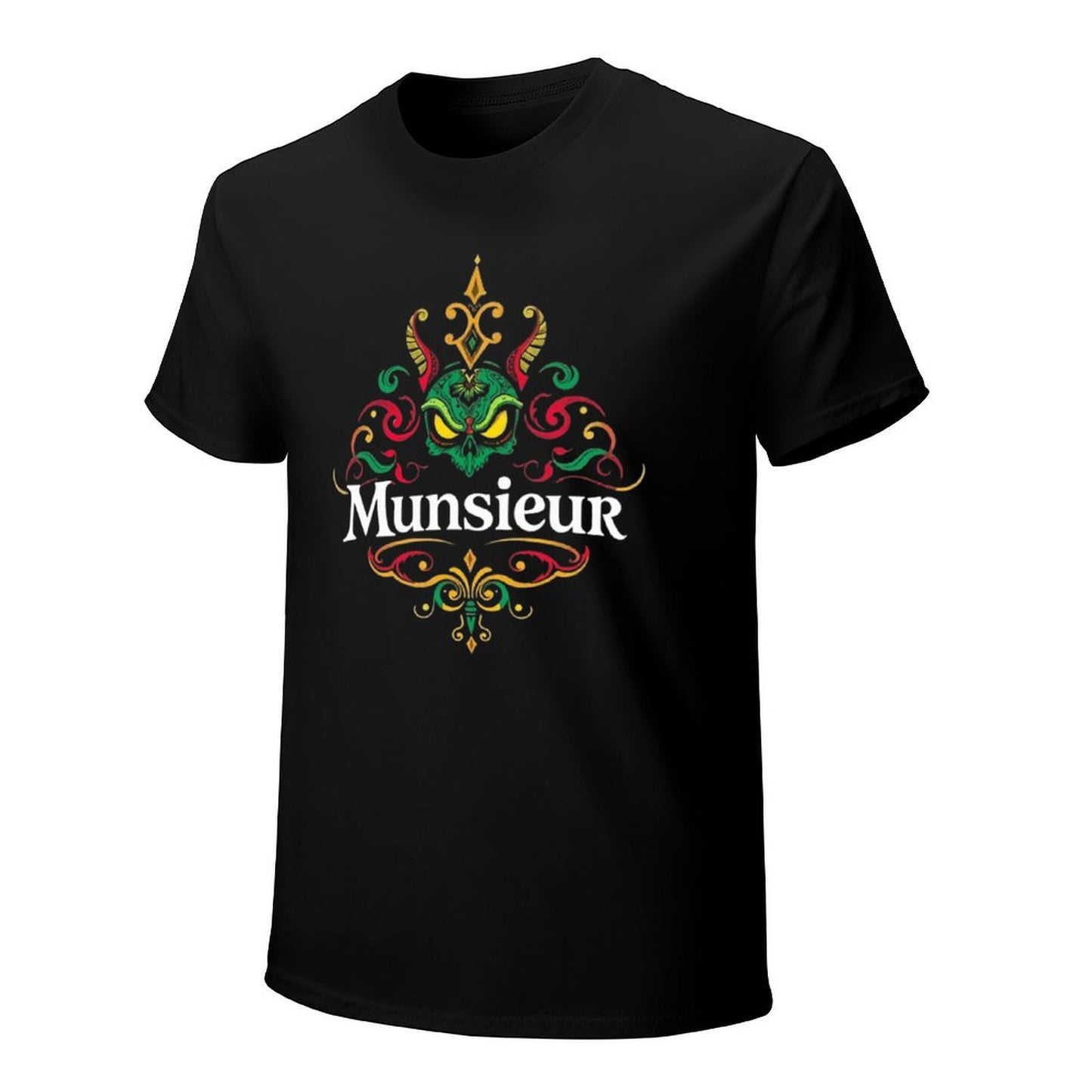 Munsieur Brand Tee for Men "Big Jin" Summer Streetwear Fashion