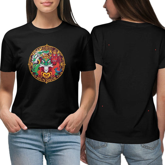 Munsieur T-Shirt for Women: Lightweight, Breathable, and Ultra-Stylish for Her - Munsieur