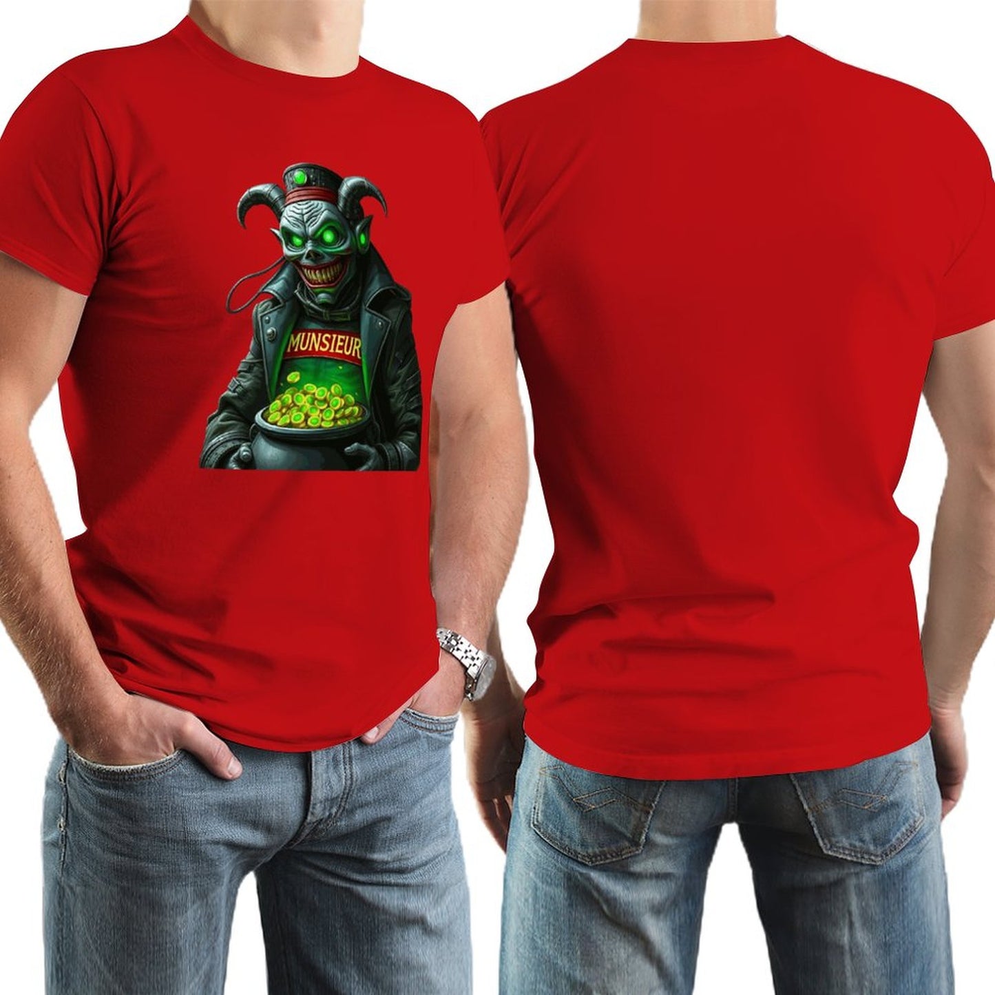 Munsieur St. Patrick's Day Collection Men – Celtic Runes & Irish Heritage Tee