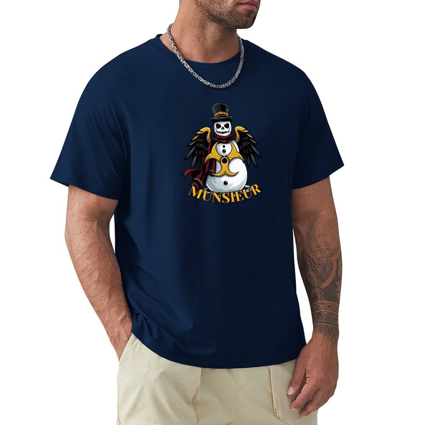 Men's Munsieur Tee Design "Atomic Snow"