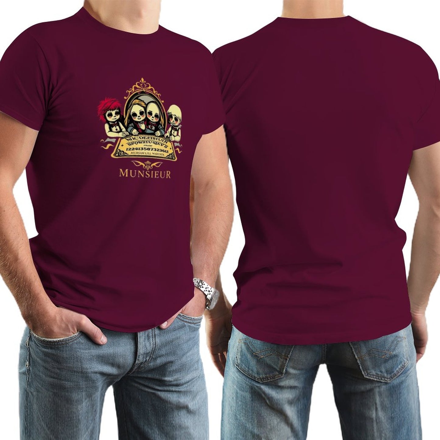 Men's Munsieur Brand Tee "Ouija" Designer Streetwear for Men