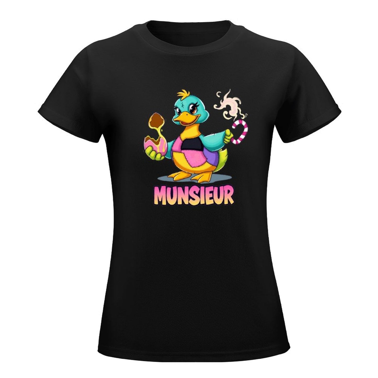 Munsieur Women's T-Shirt Easter Collection "Lucky Duckie" Designer Streetwear