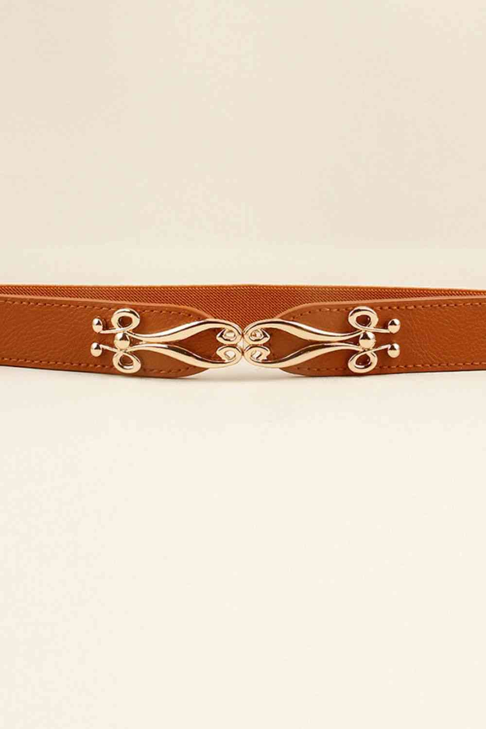 Alloy Buckle Elastic Belt - Munsieur