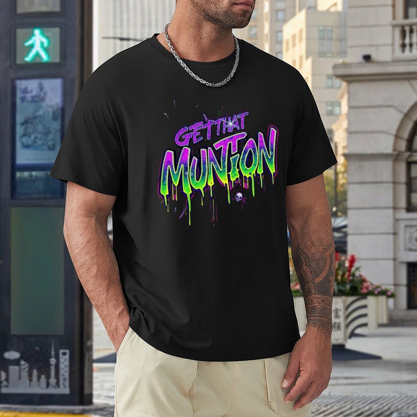 Men's Tee "Get Munion" Crown Co. π
