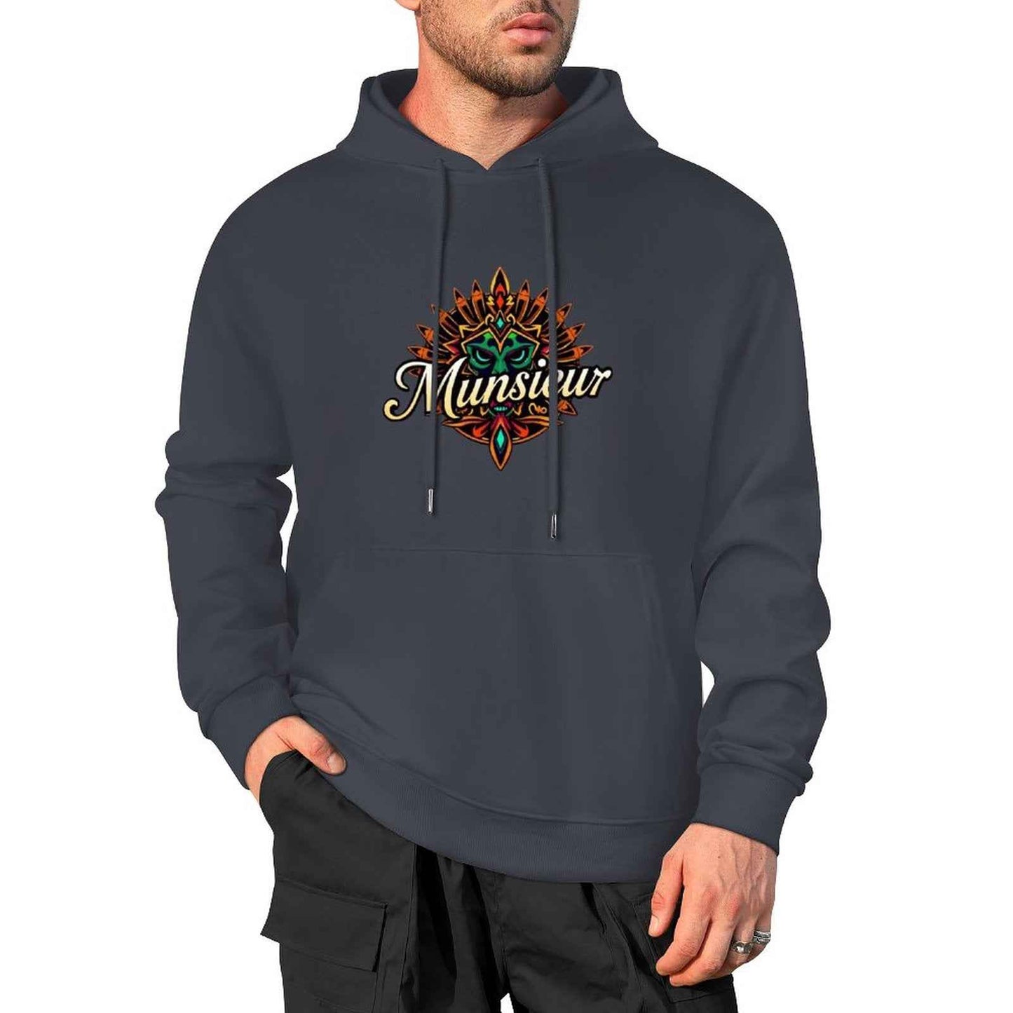 Munsieur Monk's Wisdom Hoodie | Spiritual Streetwear for Men - Munsieur