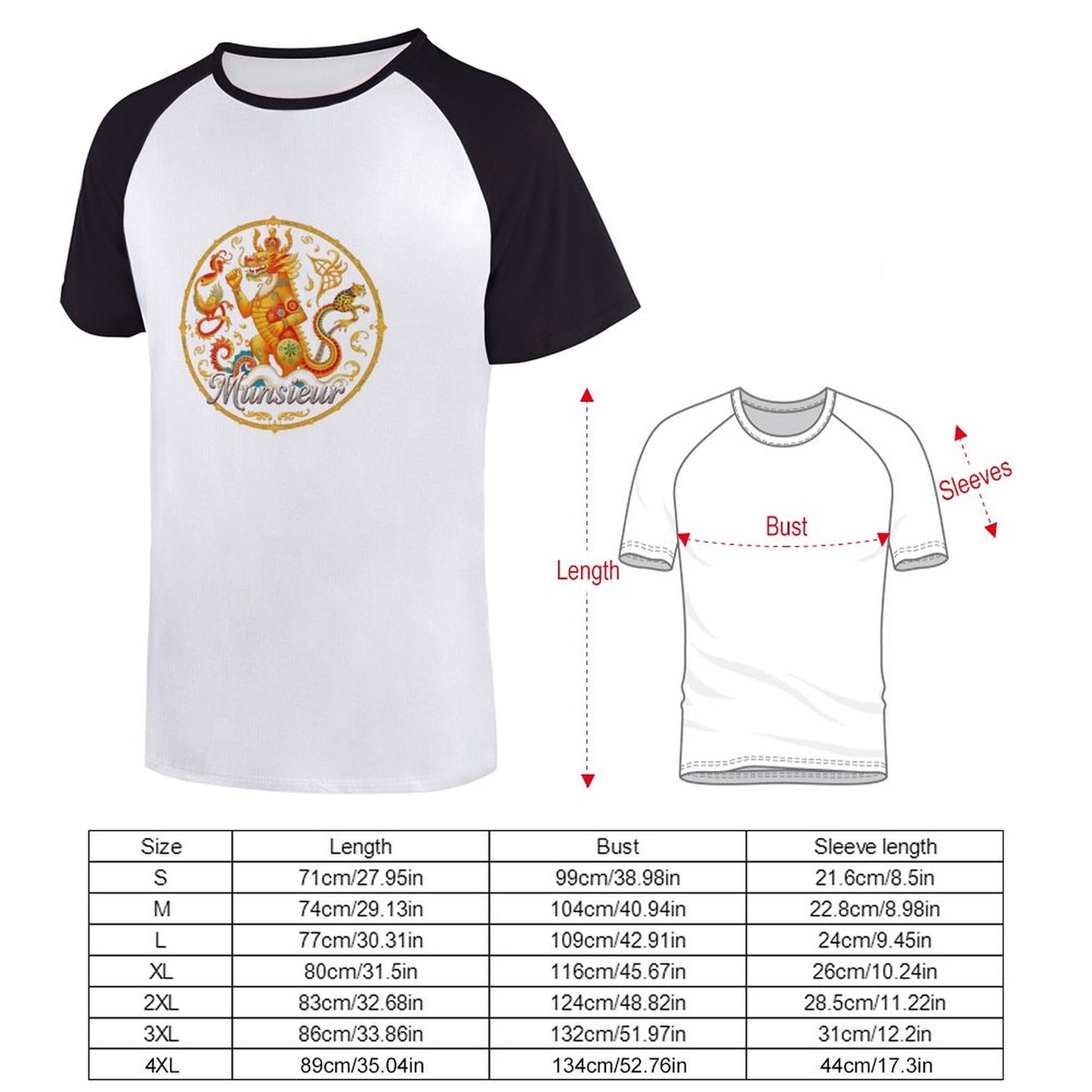Munsieur Tee for Men: Timeless Comfort, Modern Fit - Munsieur