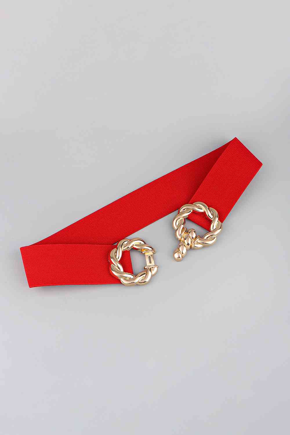 Zinc Alloy Buckle Elastic Belt - Munsieur