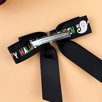 2-Piece Polyester Bow Hair Clip - Munsieur