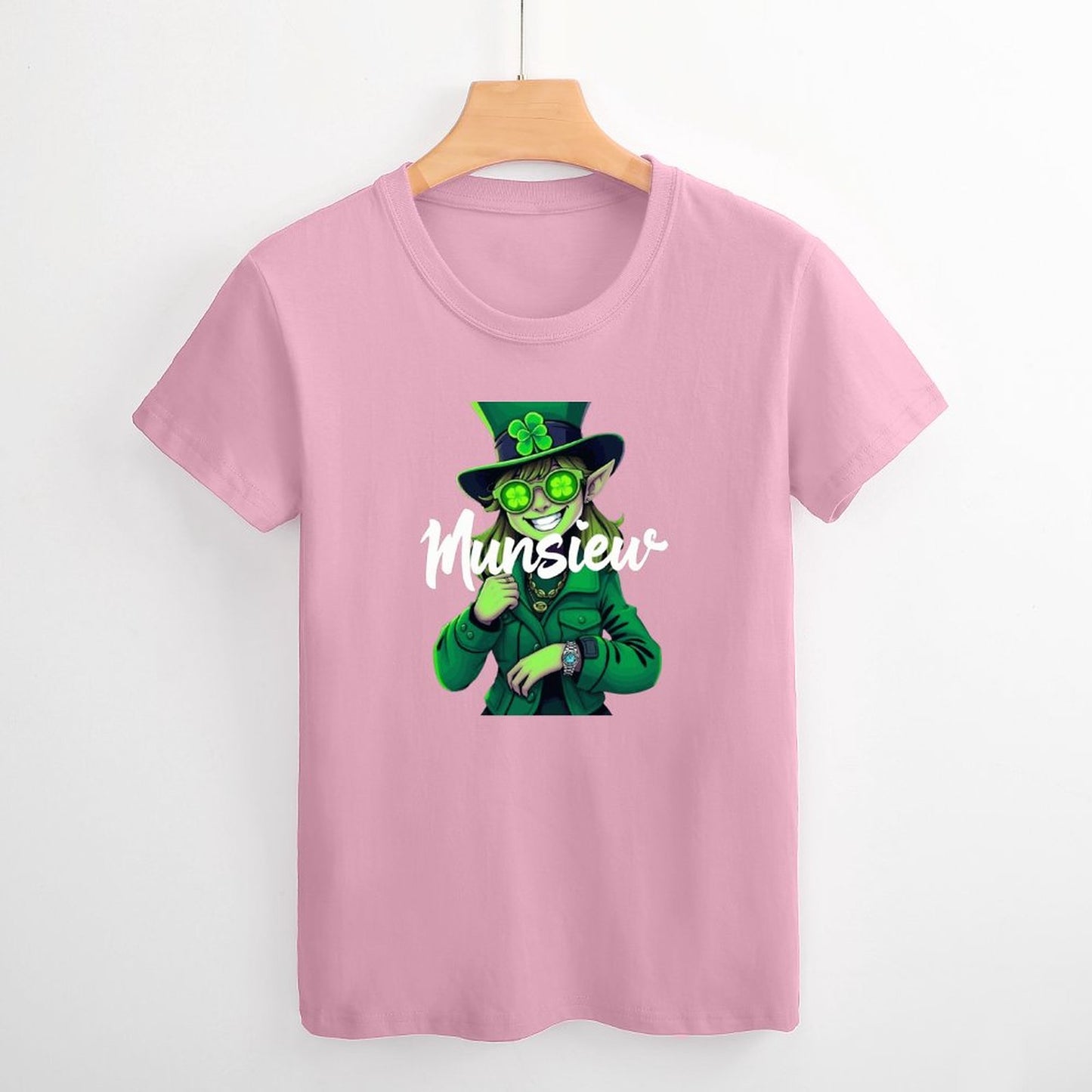 St. Patrick's Day Collection Leprechaun Mafia "Kiku" Women's T-shirt