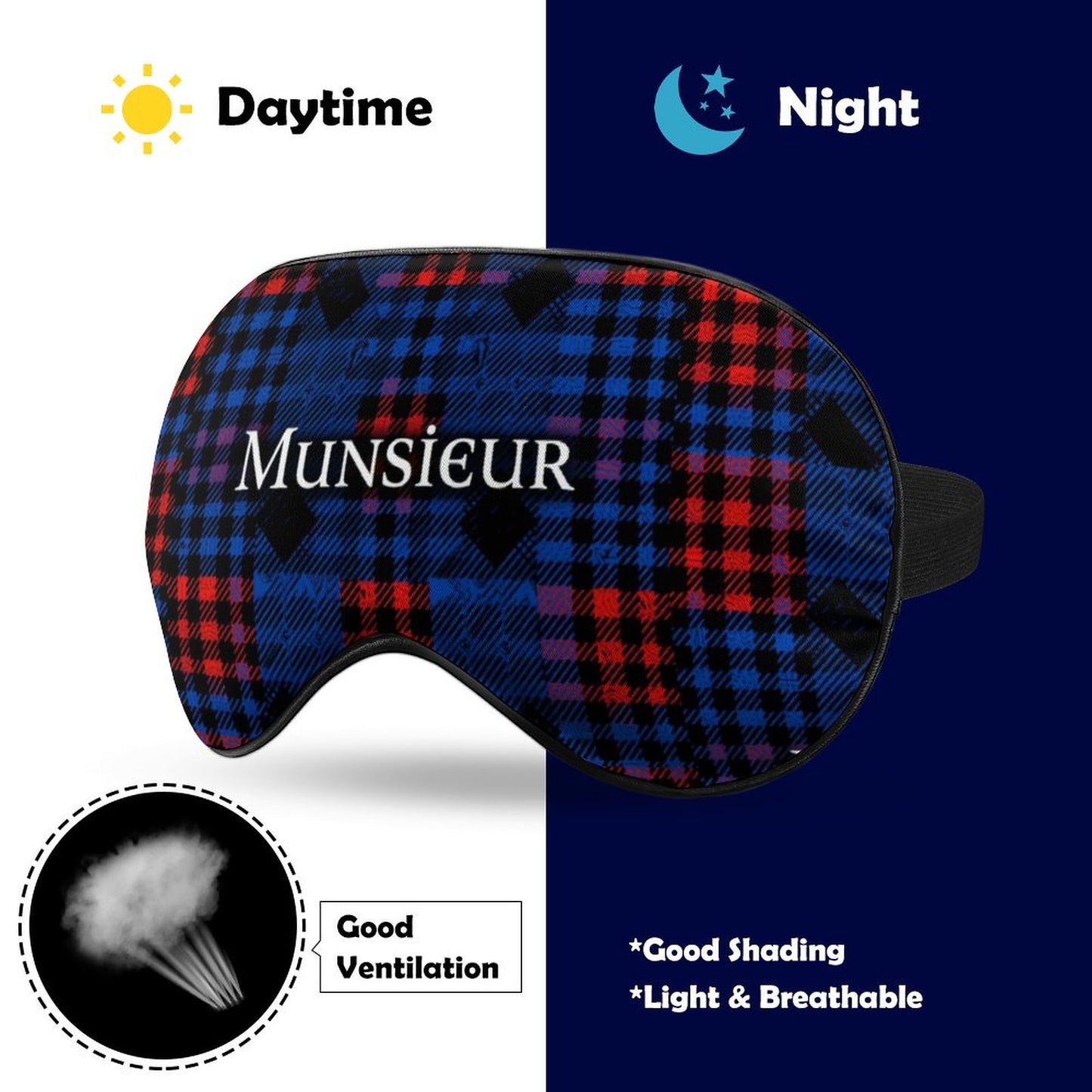 Munsieur Brand Sleeping Eye Mask Accessories