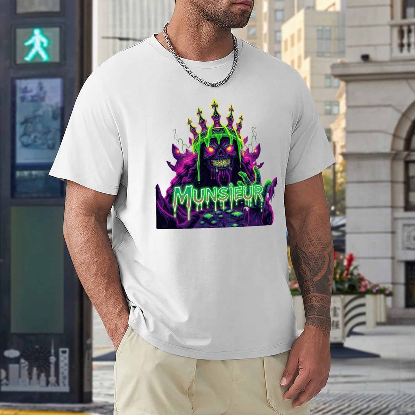 Munsieur Men's – Emerald Isle Streetwear Tee