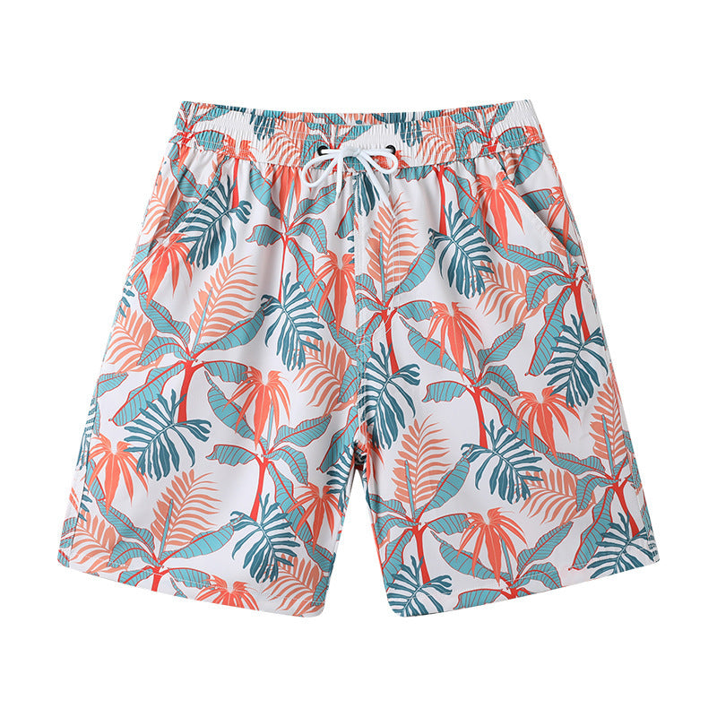 Men's Printing Vacation Style Wading Quick-drying Shorts