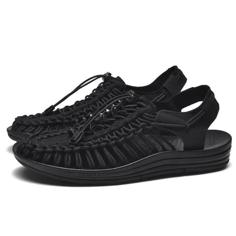 Men's Summer Outdoor Multicolor Plus Size Beach Flip Flops
