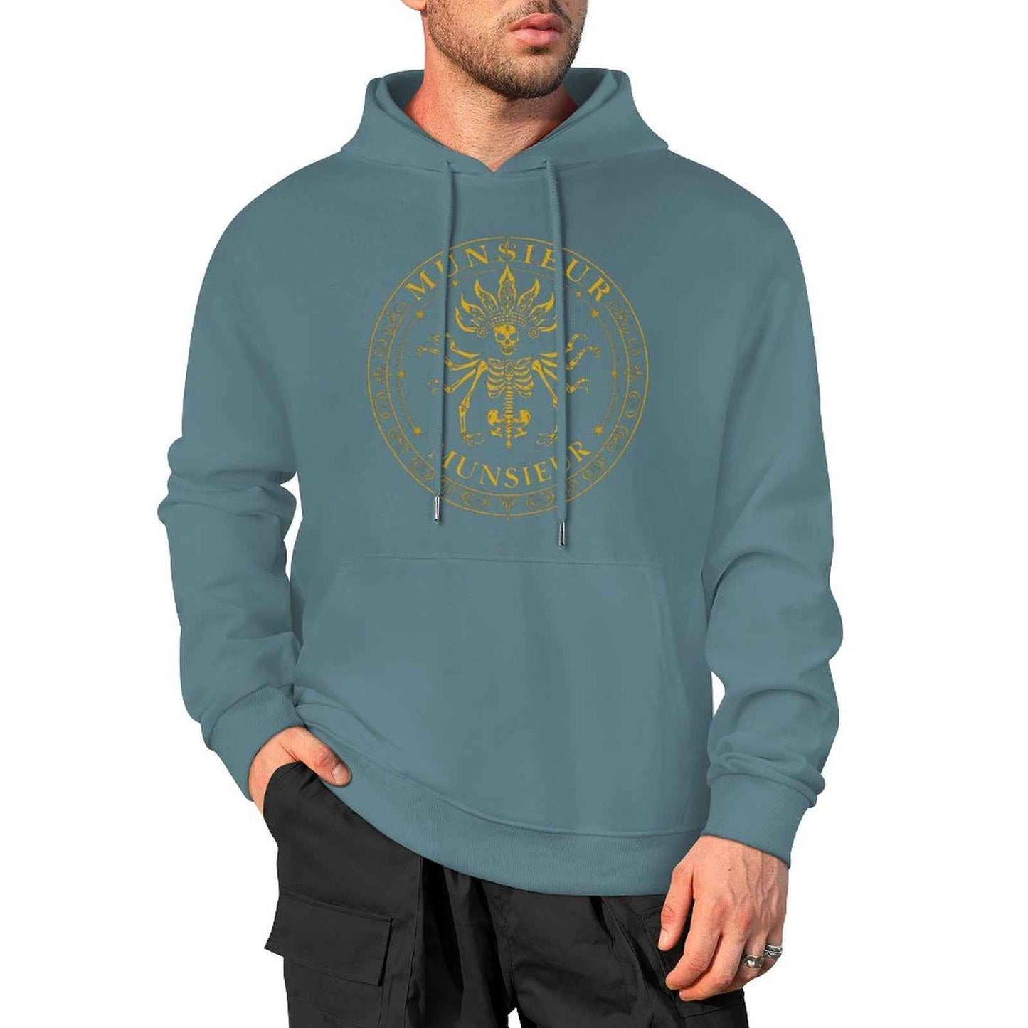 Munsieur Bone Deep: The Ultimate Skull Hoodie for Men - Munsieur