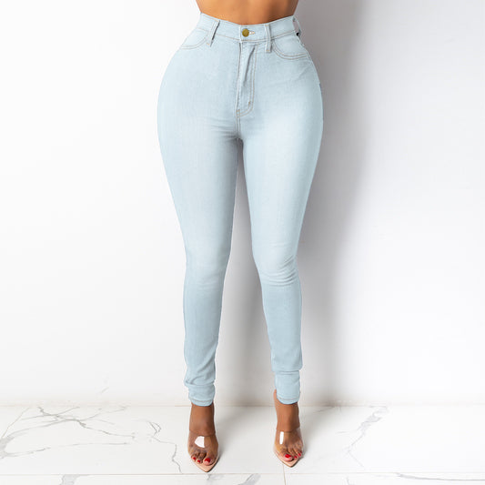Fashion Women's Wear Jeans Slim Fit for Effortless Style - Munsieur