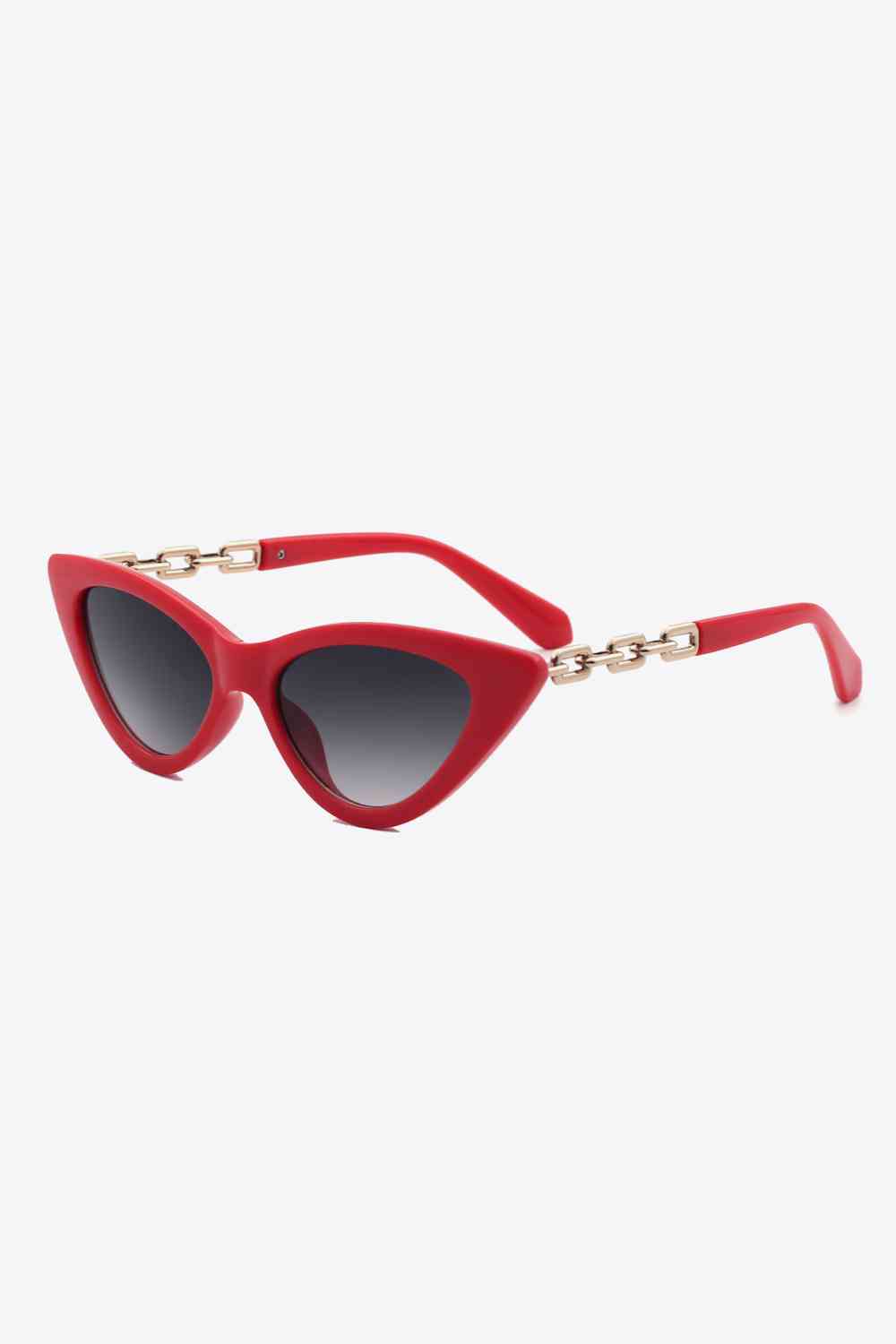 Chain Detail Cat-Eye Sunglasses - Munsieur