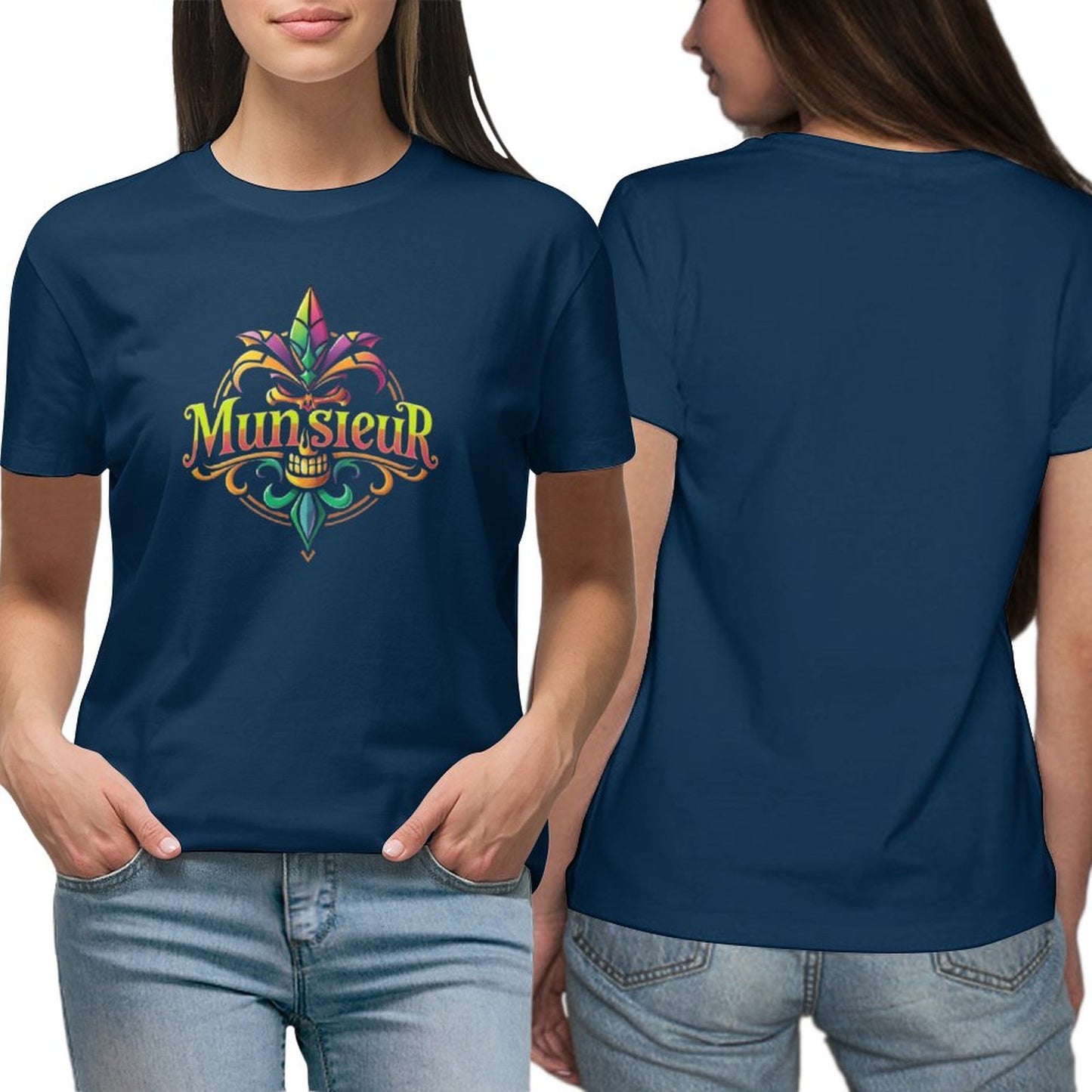 Munsieur Women's Stay Fashionable and Comfortable with Munsieur Premium Women's T-Shirts - Munsieur