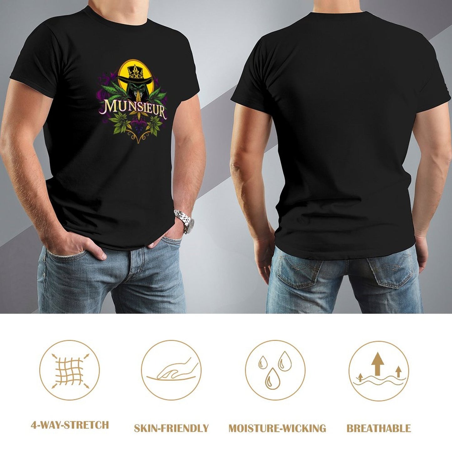 Munsieur Design 420 Collection "Budtender" Tee for Men
