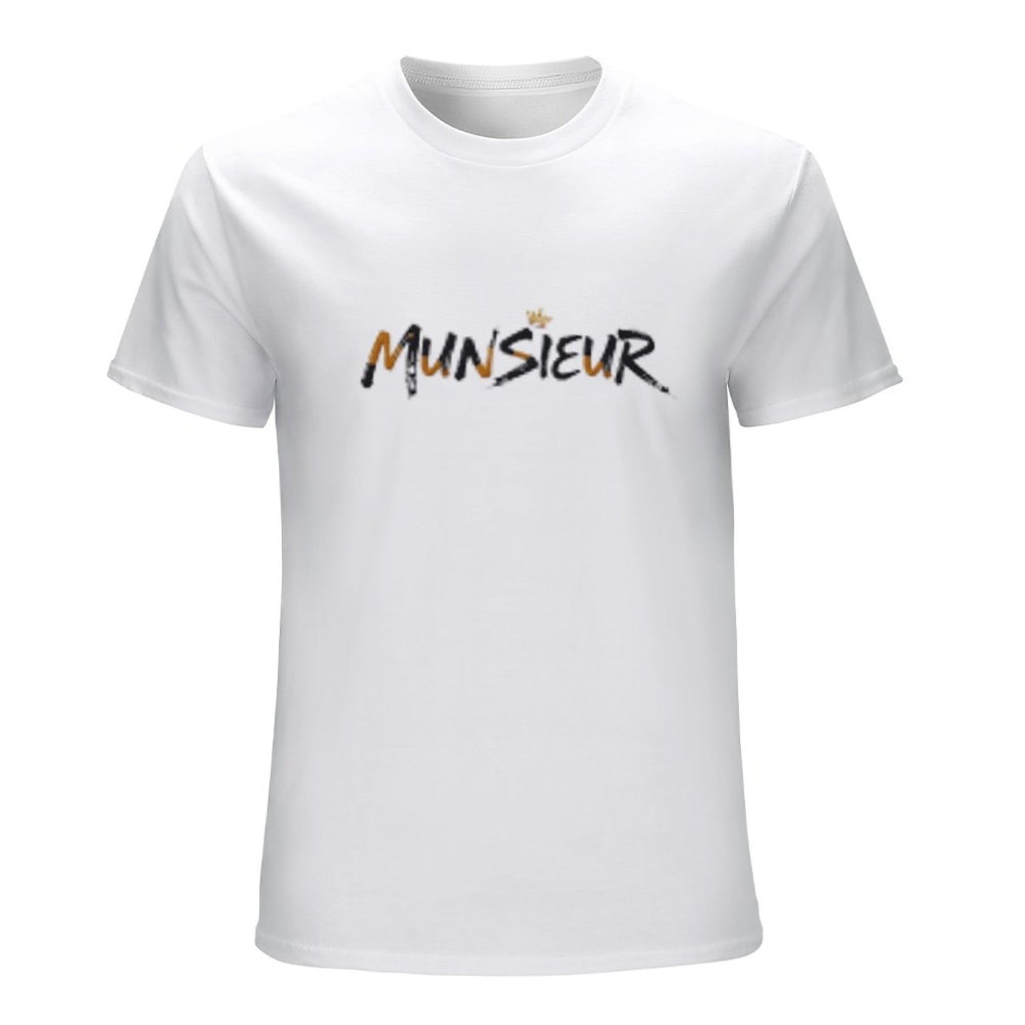 Munsieur Signature Men's Tee (High Definition & Front Printing)