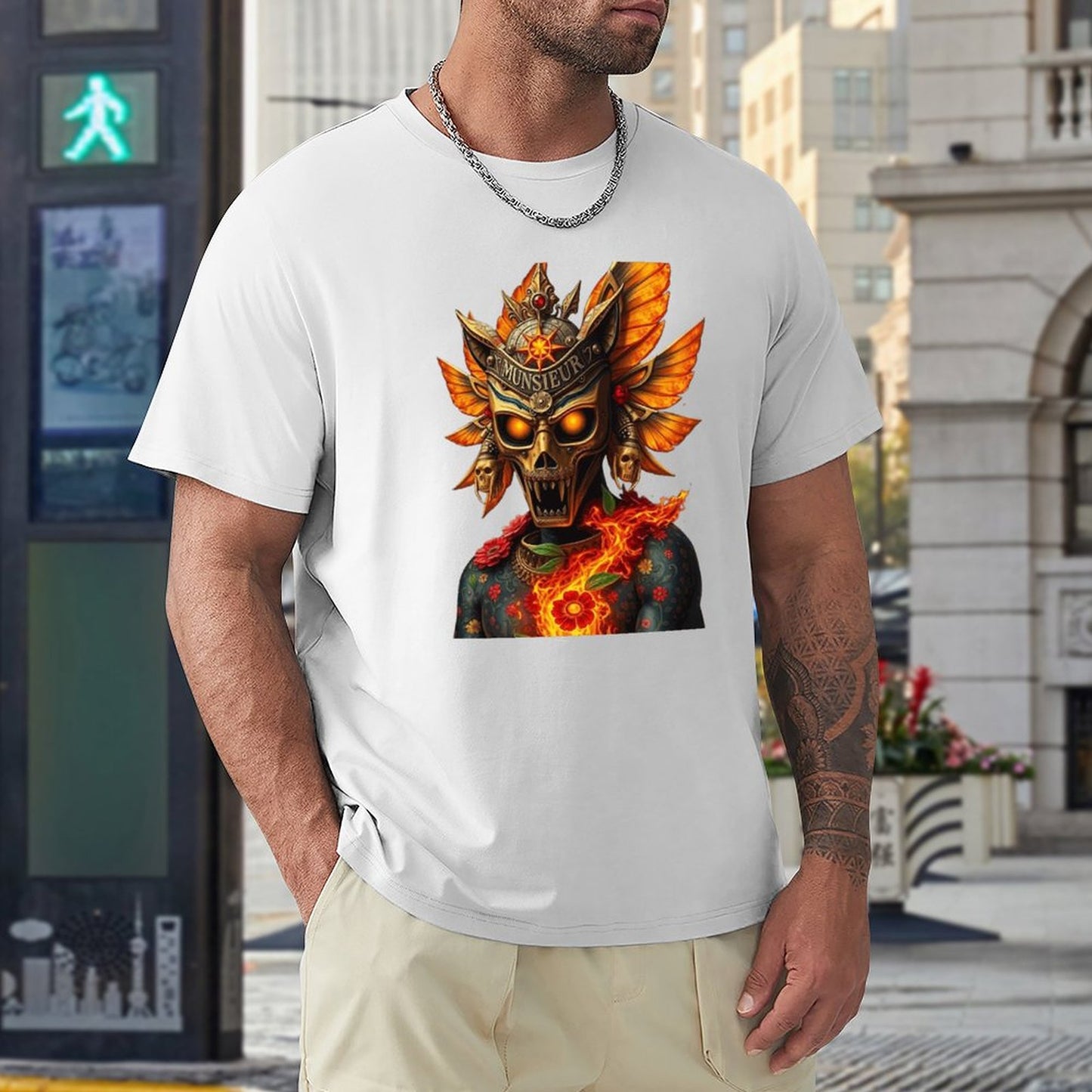 Lost Tribe of Munsieur Tee for Men "Jester" (High Definition & Front Printing)