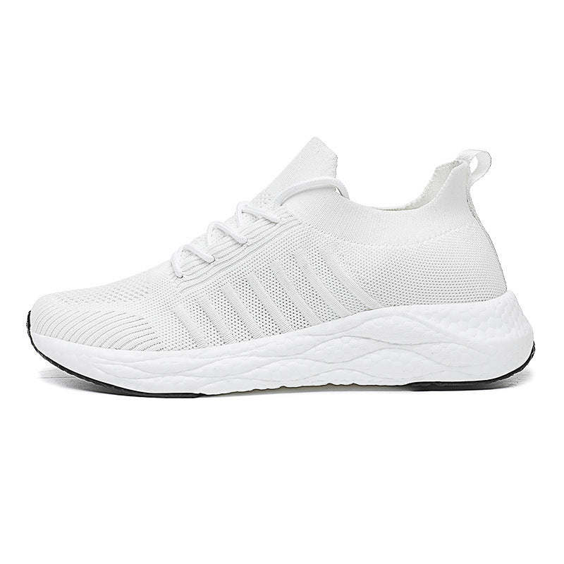 Men's Fashion Shoes Flying Woven Breathable Shoes Men