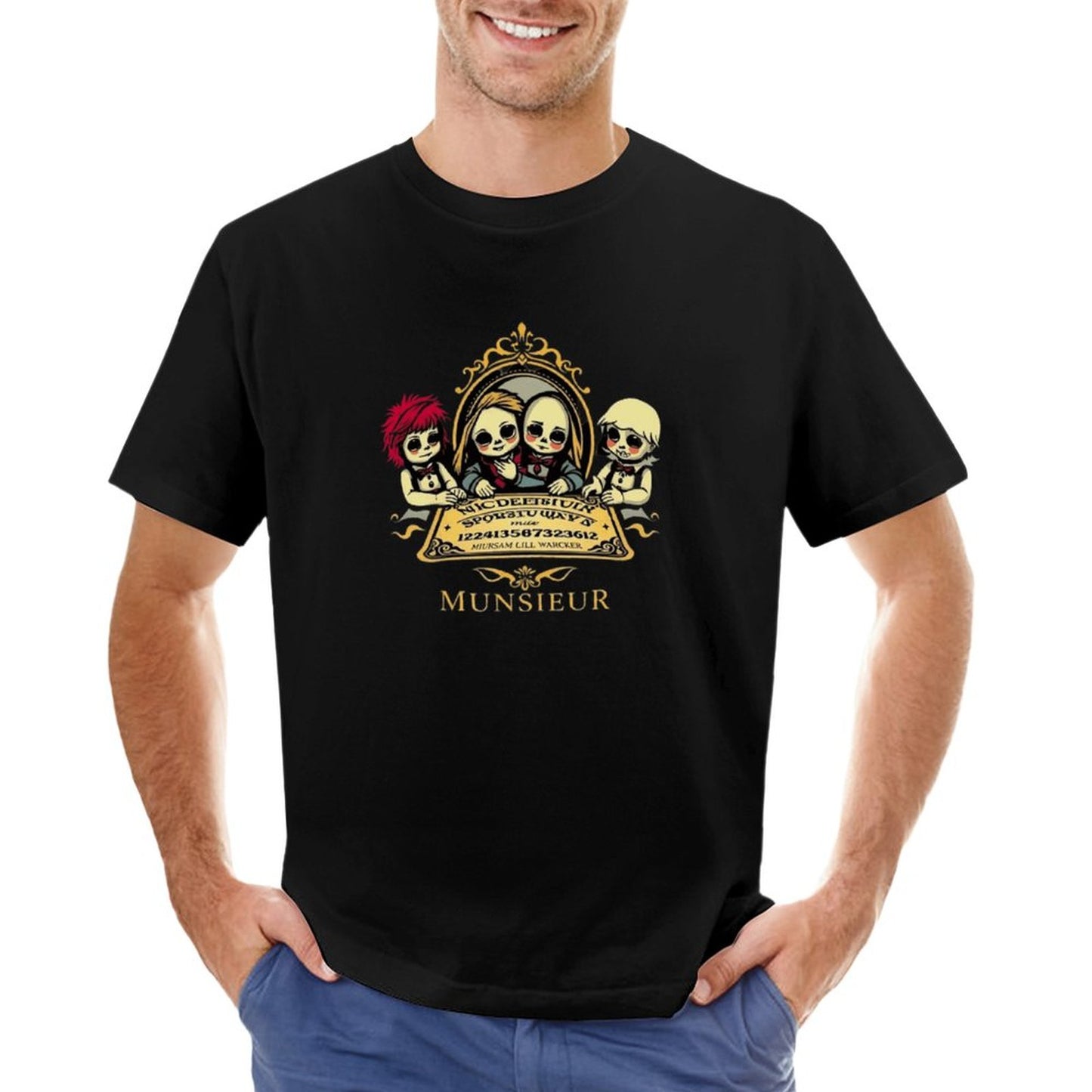 Men's Munsieur Brand Tee "Ouija" Designer Streetwear for Men