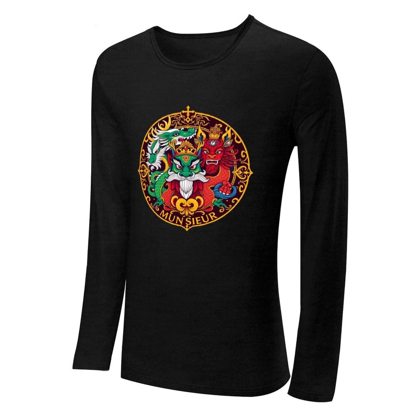 Munsieur Long Sleeve Tee for Men: The Perfect Balance of Casual and Refined - Munsieur