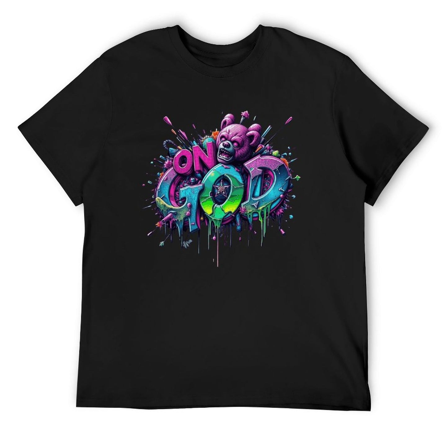 Men's Tee "On God" Streetwear Fashion Munsieur Men's Tee
