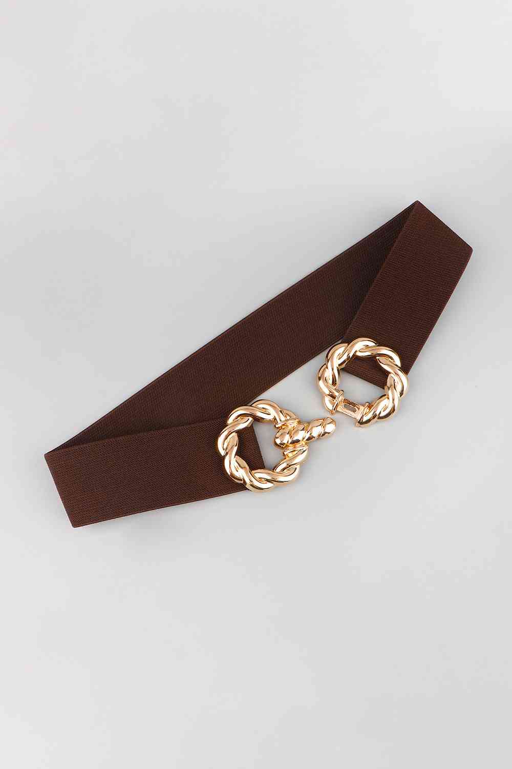 Zinc Alloy Buckle Elastic Belt - Munsieur