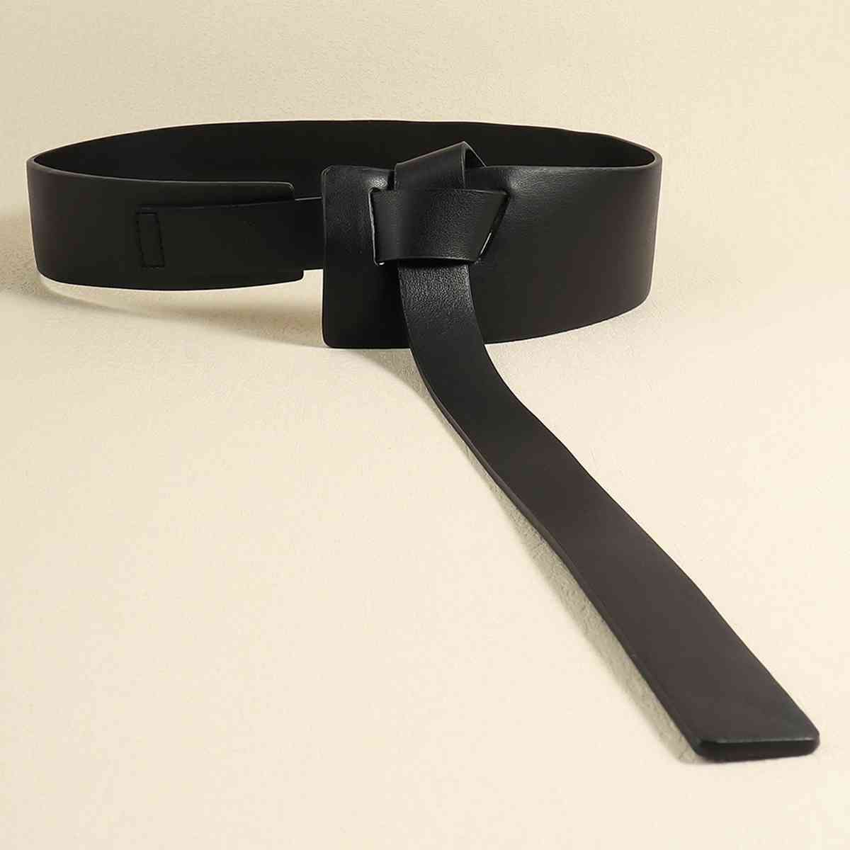 Knot Detail PU Belt - Munsieur
