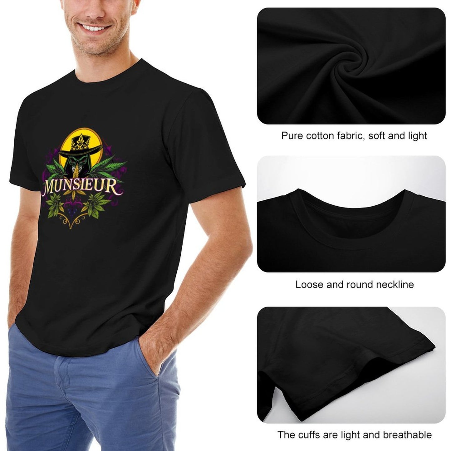 Munsieur Design 420 Collection "Budtender" Tee for Men