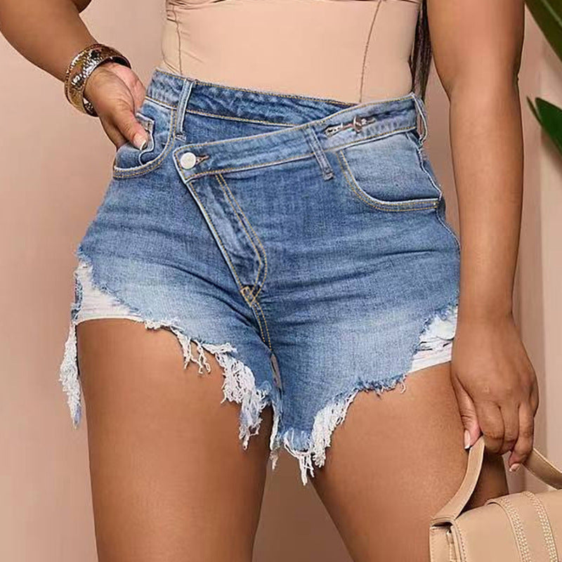Women's Fashion Personality Denim Bottoms For Women