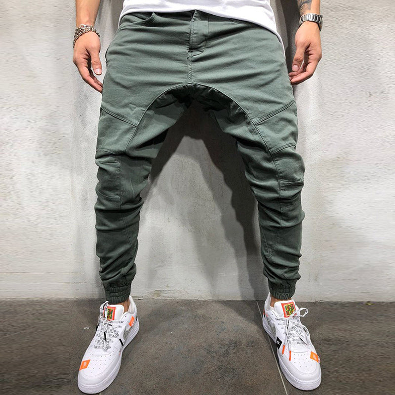 Men's Hip Hop Style Zipper Pants