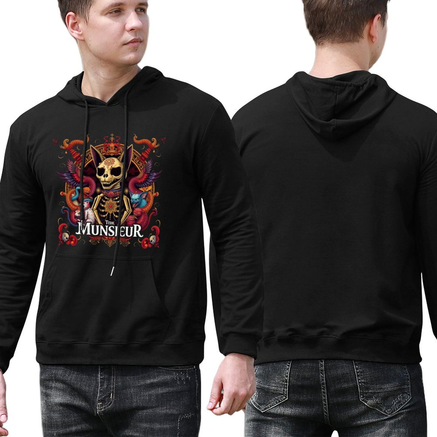 Munsieur Men's Hoodie: Luxe Streetwear for Everyday Wear - Munsieur