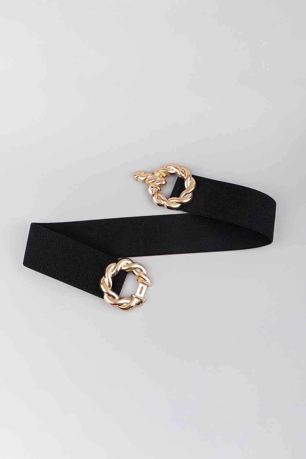 Zinc Alloy Buckle Elastic Belt - Munsieur