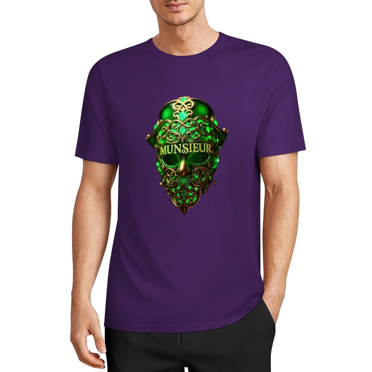 Munsieur St. Patrick's Day Collection "Skull of Clovernook" Tee for Men