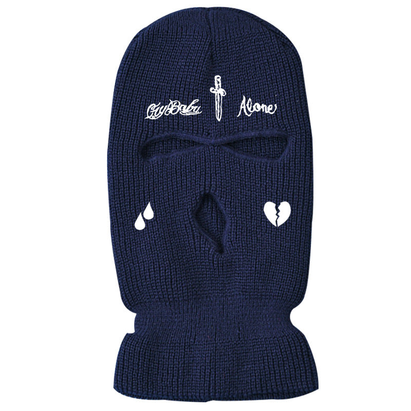 Knitted Hat Mask Streetwear Fashion