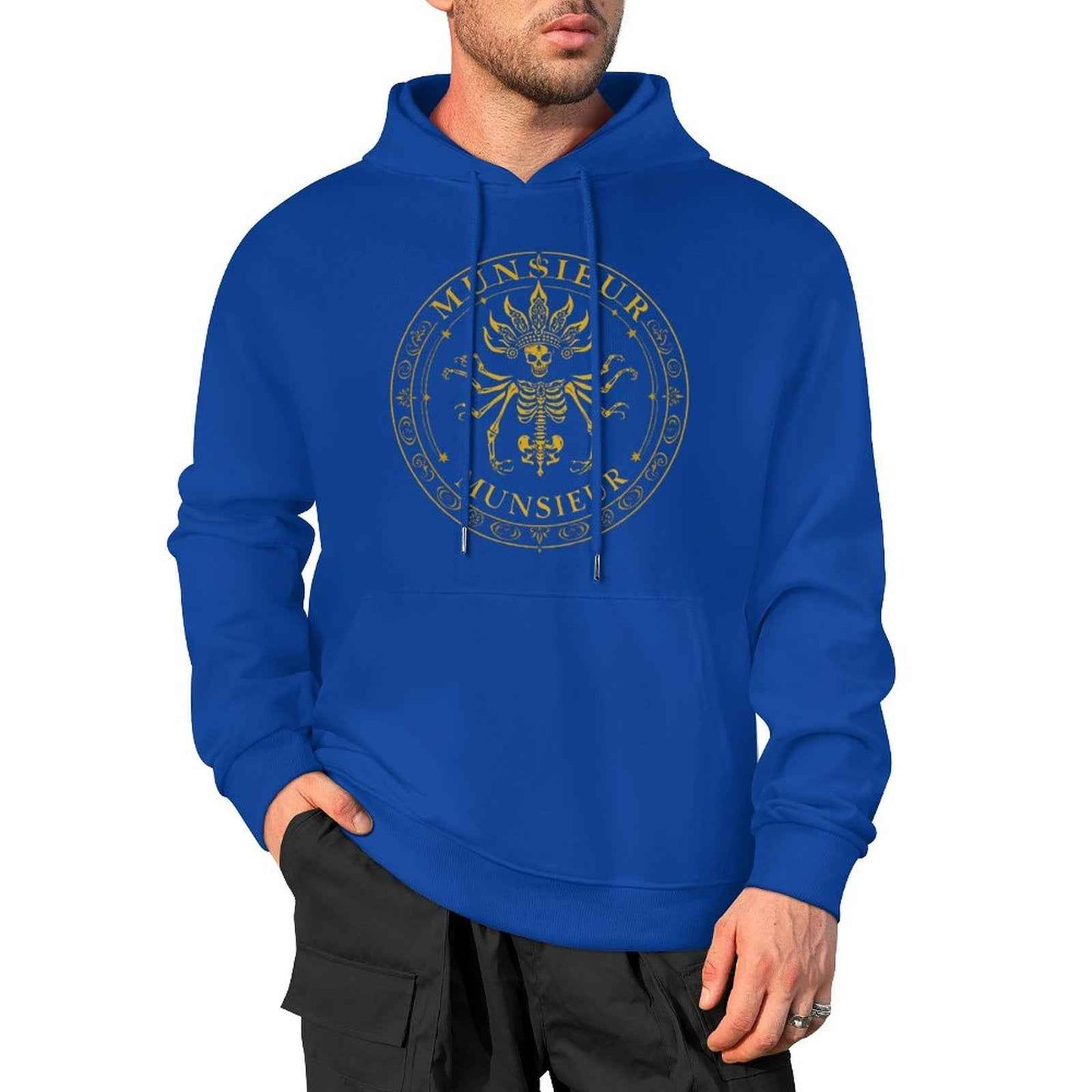 Munsieur Bone Deep: The Ultimate Skull Hoodie for Men - Munsieur