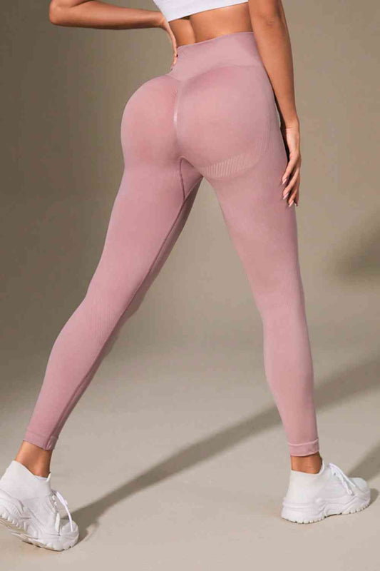 Wide Waistband Sports Leggings - Munsieur