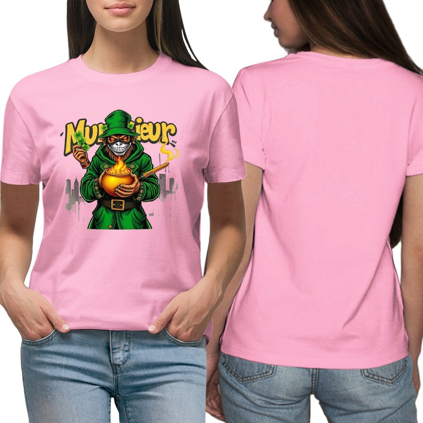 St. Patrick's Day Collection Women's Leprechaun Mafia T-shirt