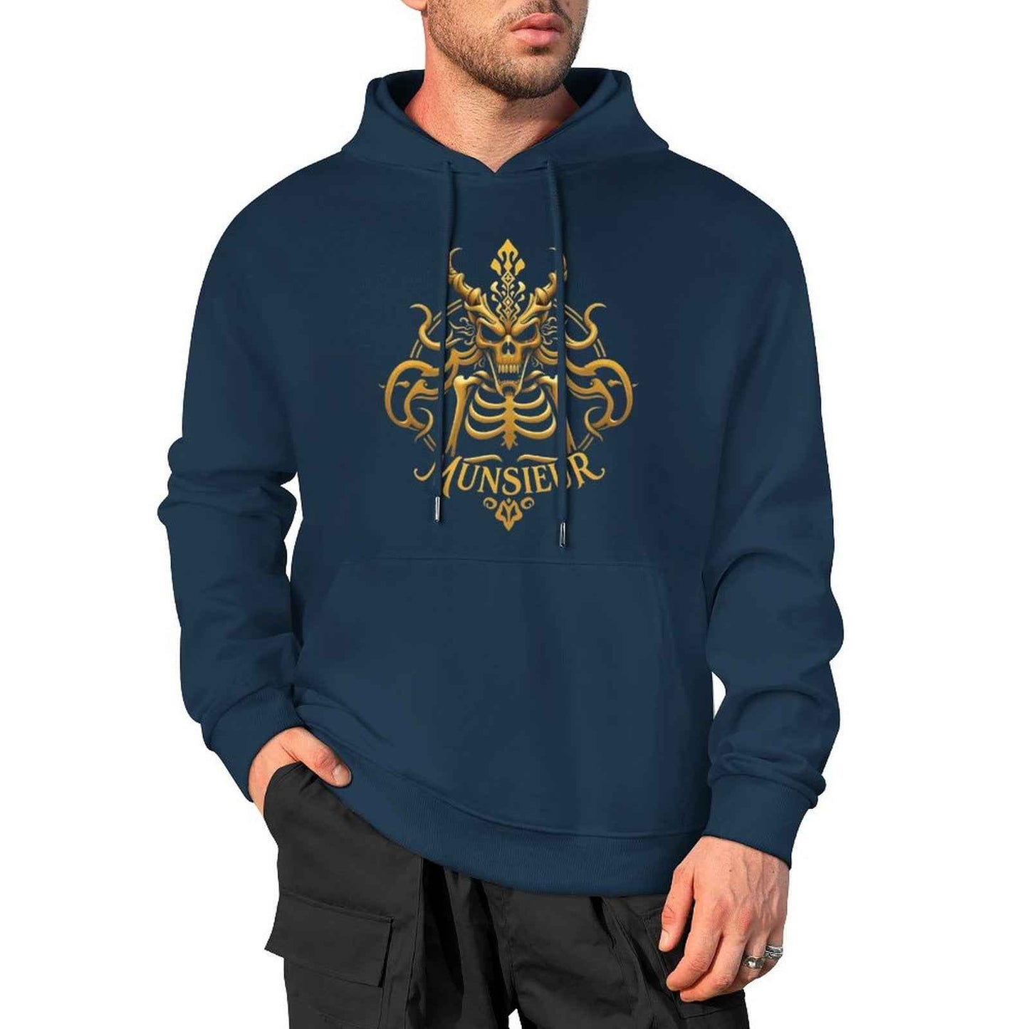 Munsieur Streetwear Collection Skull Hoodie - Munsieur