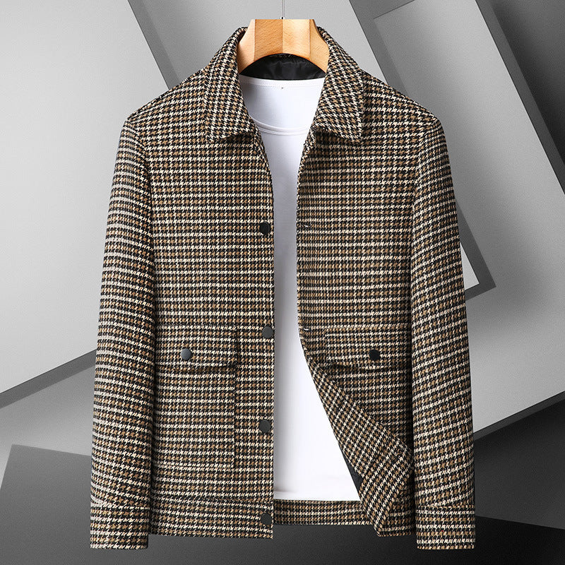 Men's Casual Autumn And Winter Plus-sized Coat
