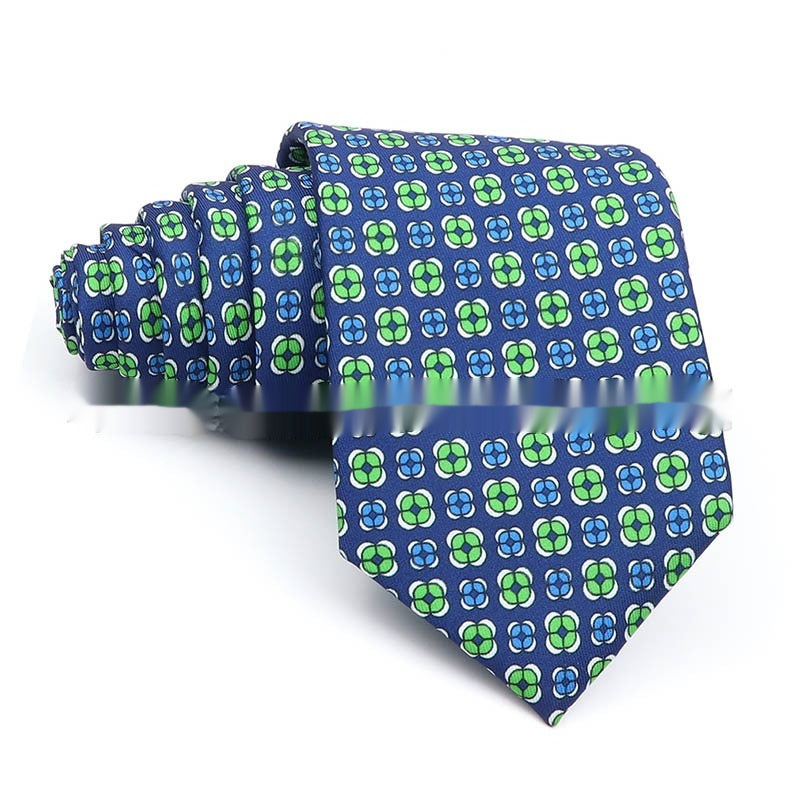 Business Polyester Men's Printed Workplace Tie - Munsieur