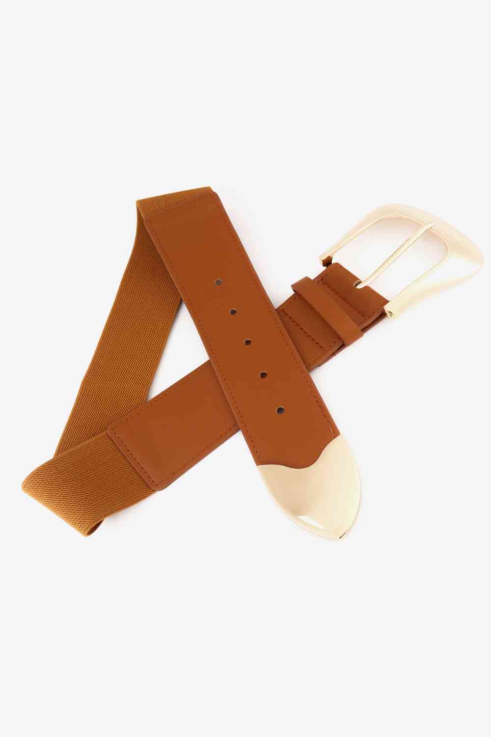 Elastic Wide PU Belt - Munsieur